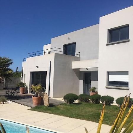 Maison Moderne Avec Piscine Chauffee Dans La Baie Du Mont St Michel 200M2 Yquelon Exteriör bild